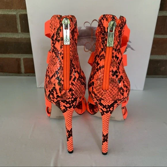 Jessica Simpson Women’s Jyra Pink High Heel Evening Cage Sandals US 8.5 M MINT - Picture 5 of 9